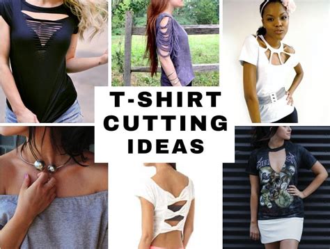 diy t shirt cut styles.